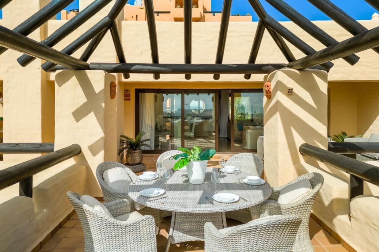 15 First Line Penthouse With Wonderful Seaview Near Duquesa Golf Manilva Andalucia Apartment Ngoại thất bức ảnh